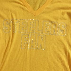 PINK “Steelers Fan” V Neck